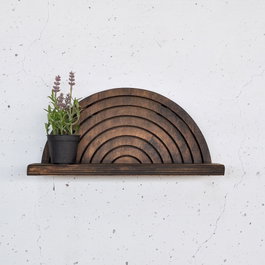 Hanah Home Raf295 Estantería Decorativa de Madera